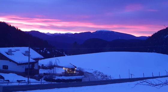 Sonnenaufgang von Ihrer Terrasse aus